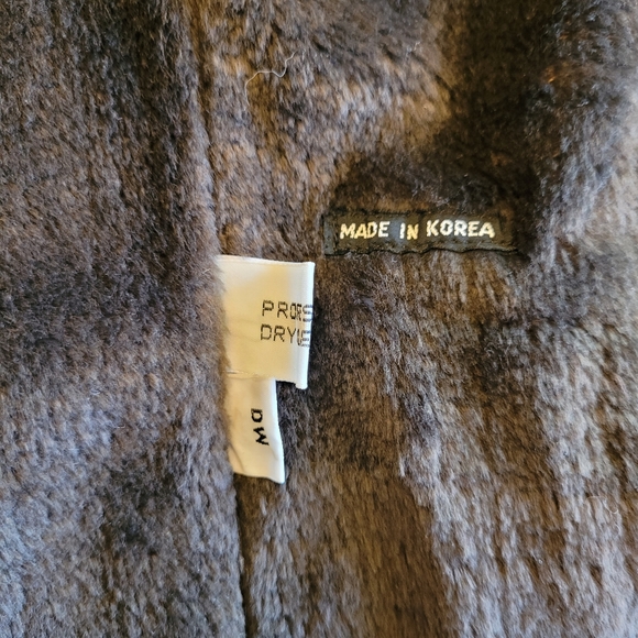 Woodmere Mens Trench Coat Sz 40 R Removable Lining Tan Buttons Pockets VTG Korea - Picture 8 of 14